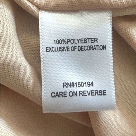 Living Doll Flowy Tassel Tie Shoulder Strap Dress Size XL  Coral Maroon - Picture 8 of 14